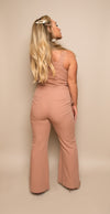 JUST PEACHY JUMPSUIT