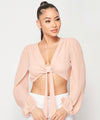 ALYSSA CROP- PINK